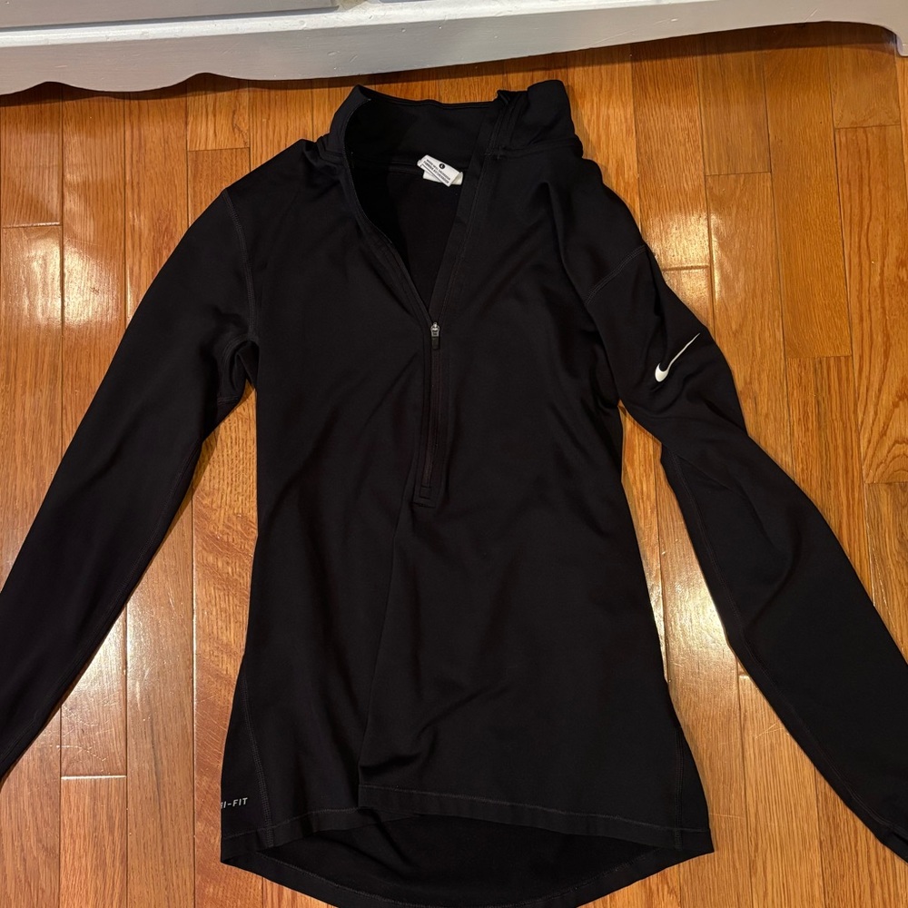 Nike Black Large Quarterzip